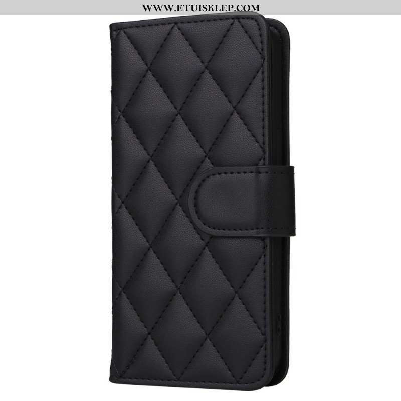 Etui Folio do iPhone 14 Pikowany Styl